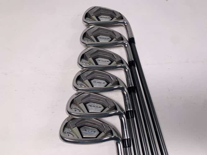 Callaway Rogue Iron Set 5-PW Aldila Synergy 60g Regular Graphite Mens RH