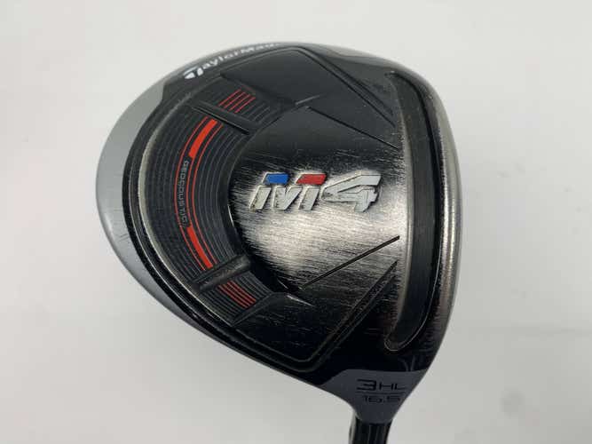 TaylorMade M4 3 HL Fairway Wood 16.5* Fujikura Atmos Regular Graphite Mens RH