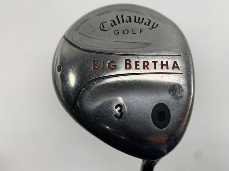 Callaway Original Great Big Bertha 3 Fairway Wood 15* RCH 75w Regular Mens RH