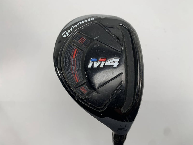 TaylorMade M4 4 Hybrid 22* Fujikura Atmos 5A Senior Graphite Mens RH