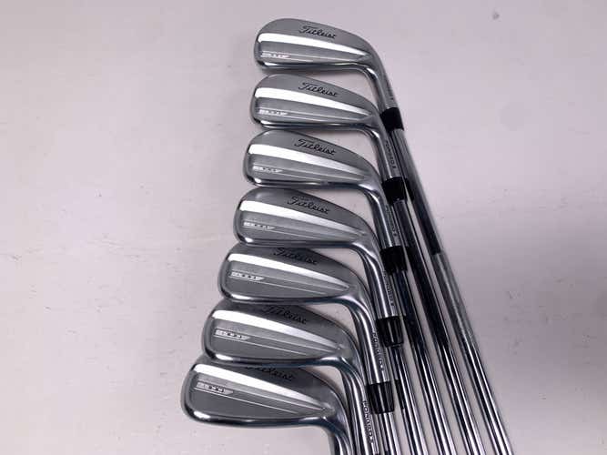 Titleist T100 2023 Iron Set 4-PW True Temper AMT S300 Tour White Stiff Mens RH