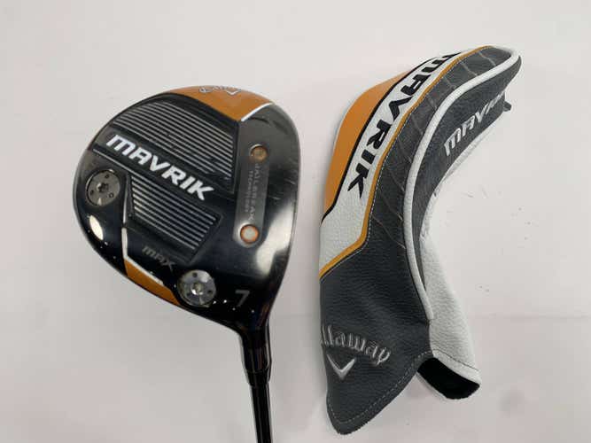 Callaway Mavrik Max 7 Fairway Wood 21* EvenFlow Riptide 5.0 50g Senior RH HC