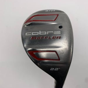 Cobra Baffler 2012 4 Hybrid 22* 53g Regular Graphite Mens RH