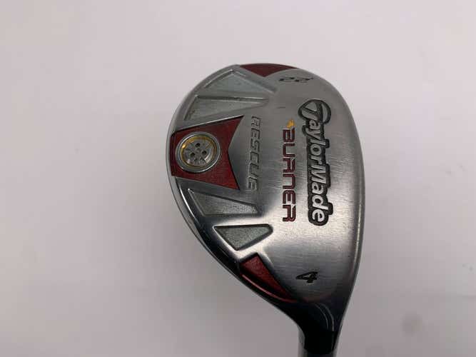 TaylorMade Burner Rescue 4 Hybrid 22* REAX SuperFast 65g Senior Graphite Mens RH