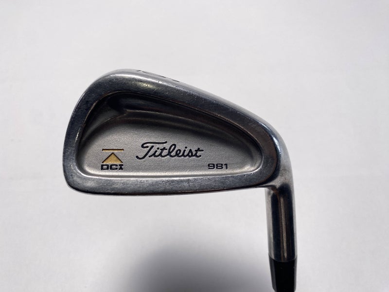Titleist DCI 981 Single 6 Iron Tri-Spec Stiff Steel Mens RH