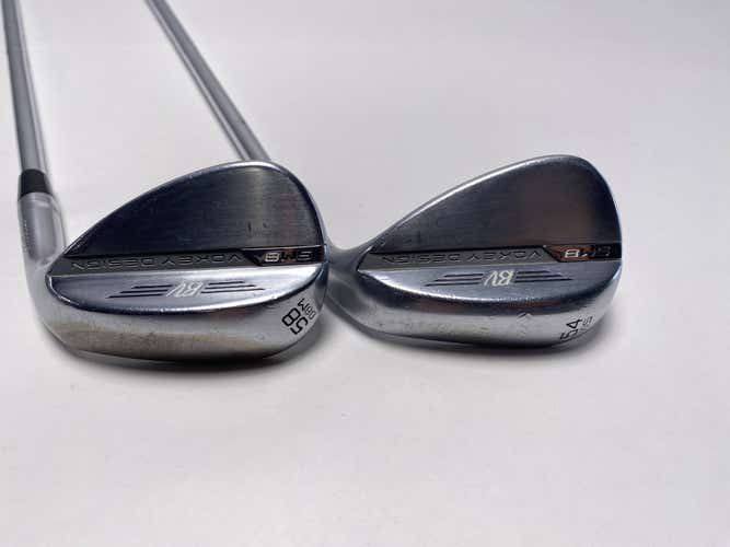 Titleist Vokey SM8 Tour Chrome Wedge Set 54* 10 | 58* 8 Wedge Steel Mens RH