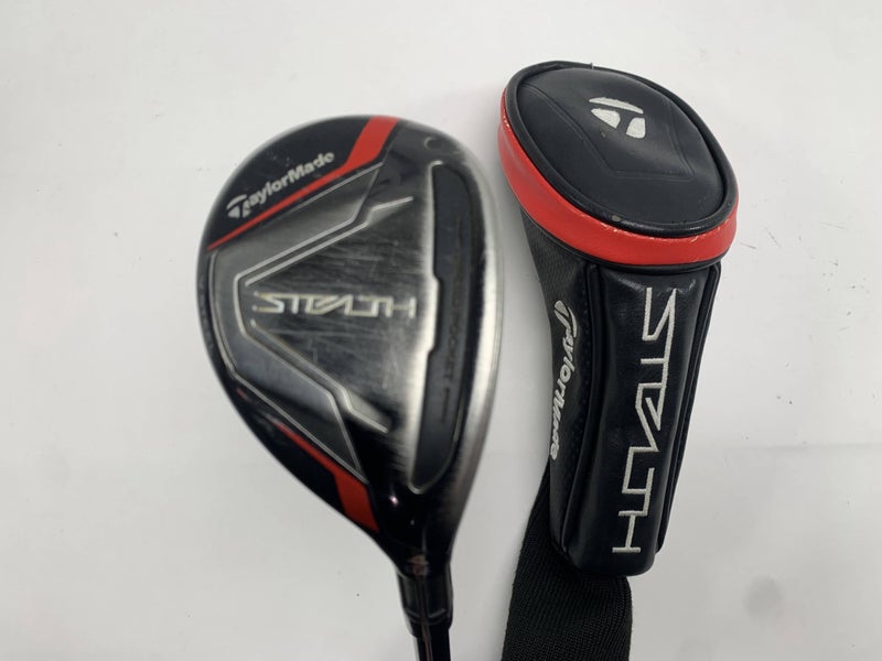 TaylorMade Stealth Rescue 4 Hybrid 22* Fujikura Air Speeder 50g Stiff Mens RH HC
