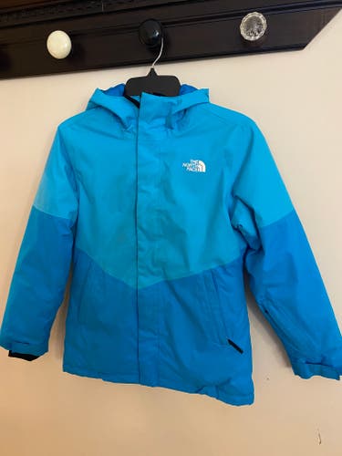 Blue Girl's Youth Large (14/16) The North Face Jacket