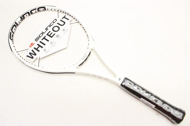 *NOS* 2022 SOLINCO WHITEOUT 305 V1 TENNIS RACQUET (4 3/8) FROM A COLLECTOR
