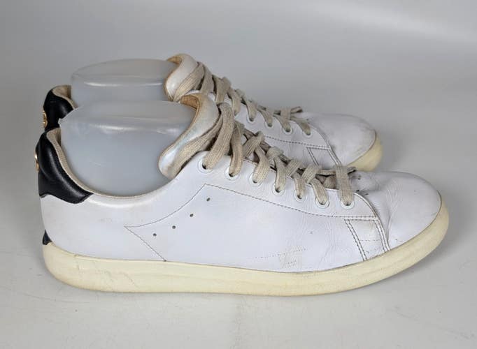 Tory Burch Women's White Leather Low Top Howell Sneakers Size 9M