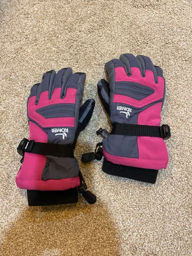 Pink Large Kids Gloves (Used)
