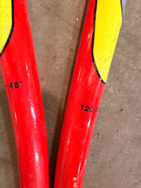 48in (120cm) Leki World Cup - GS Racing Ski Poles (Used