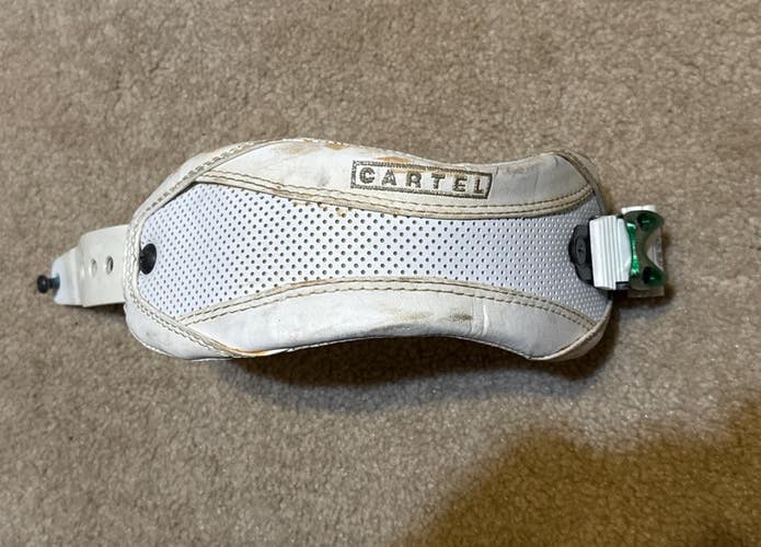 Burton Cartel Snowboard binding Left Ankle Strap Medium White