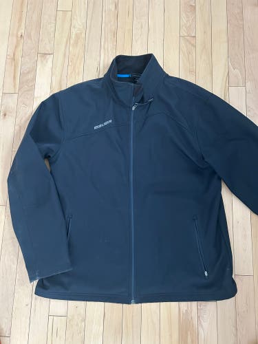 Black Men's XL Bauer Jacket (Used)