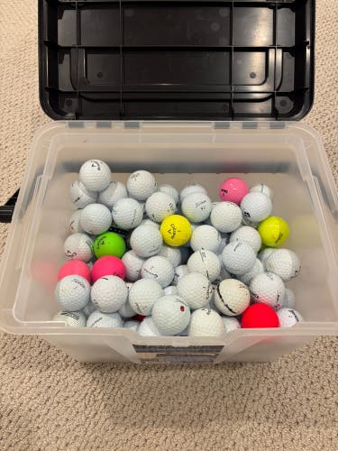144 (12 dozen) assorted used golf balls