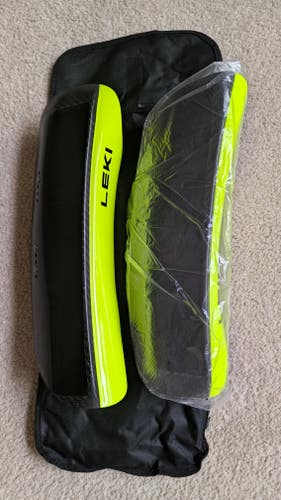 NEW Leki WC Carbon Speed Rail Shin Guards - size Small (43 cm)