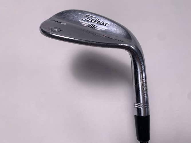 Titleist Vokey SM6 Tour Chrome Sand Wedge SW 54* 10 Bounce Wedge Steel Mens RH
