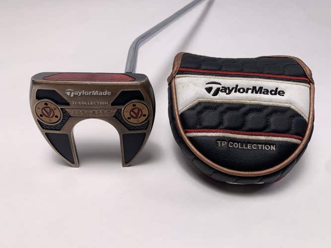 TaylorMade TP Black Copper Ardmore 2 Putter 35" Pistol GTR 1.0 Mens RH HC