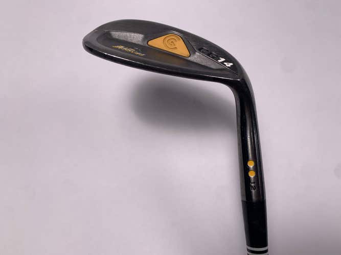 Cleveland CG14 Gunmetal Lob Wedge LW 60* 12 Bounce Traction Wedge Steel Mens RH