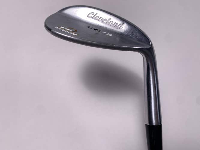 Cleveland CG15 Satin Chrome Gap Wedge GW 52* 10 Bounce Traction Wedge RH