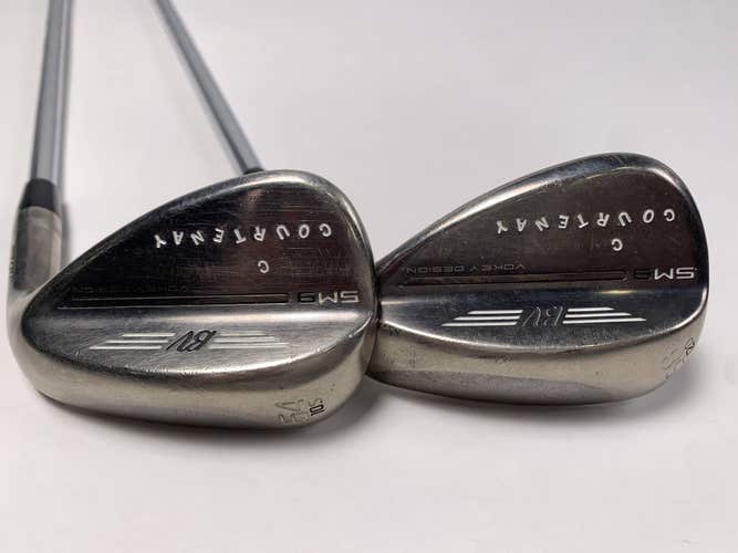 Titleist Vokey SM9 Tour Chrome Wedge Set 54* 10 | 58* 12 Wedge Steel Mens RH