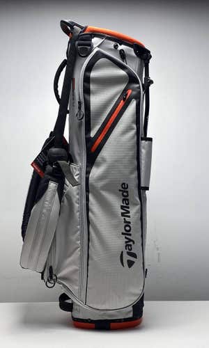 Taylormade Flex Tech Lite 19 Stand Bag Silver 4-Way Divide Strap Golf Bag NEW