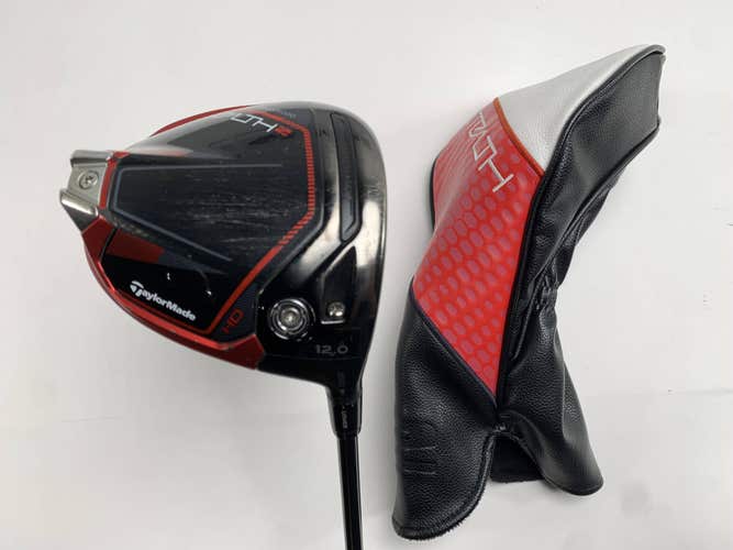TaylorMade Stealth 2 HD Driver 12* HZRDUS RDX Smoke Red 5.5 60g Regular RH HC