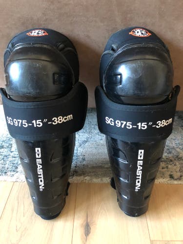 Senior Easton 15" Shin Pads (Used)