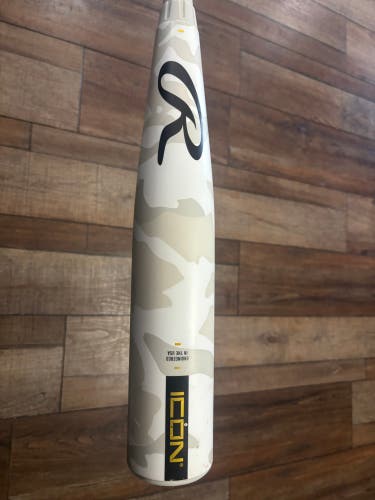 2025 Rawlings Icon Composite USSSA Certified Bat (-10) 18 oz 28" (Used)