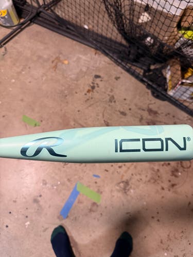 2026 Rawlings Icon Composite USSSA Certified Bat (-10) 18 oz 28" (Used)