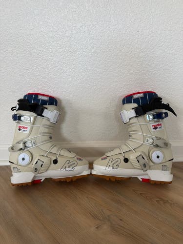 24.5 K2 Revolve TBL Ski Boots Medium Flex (used once, liner brand new)