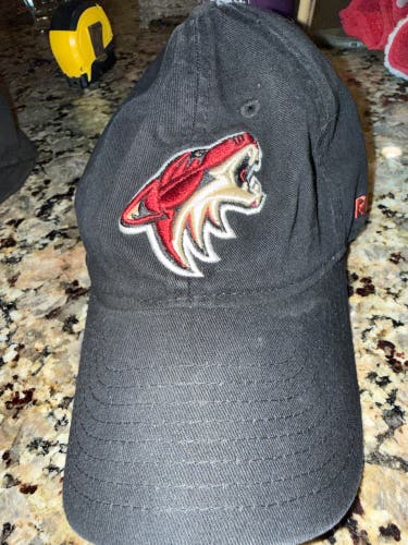 Black Adult Unisex One Size Fits All Reebok Hat (Used)