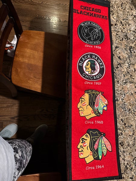 Blackhawks felt banner