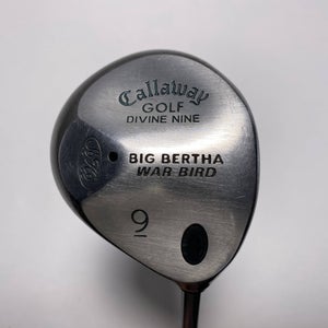 Callaway Big Bertha Warbird 9 Fairway Wood 24* Ladies Gems Ladies Graphite RH
