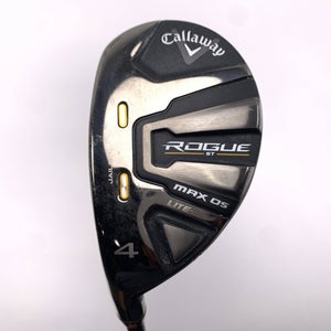 Callaway Rogue ST Max OS Lite 4 Hybrid 22* Cypher Forty 4.0 40g Ladies LH