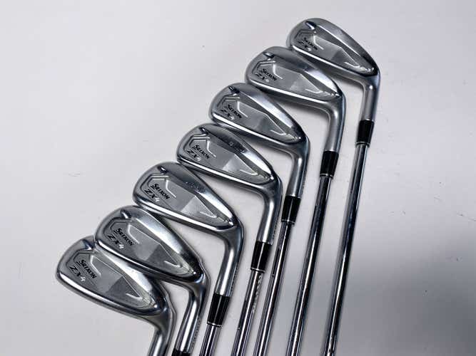 Srixon ZX4 MKII Iron Set 4-PW KBS Tour Lite Stiff Steel Mens RH
