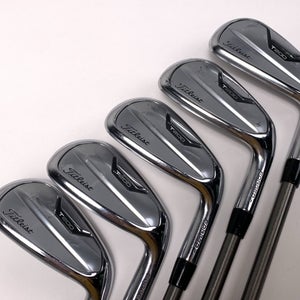 Titleist T200 2021 Iron Set 7-PW+AW SteelFiber i80 Regular Graphite Mens RH