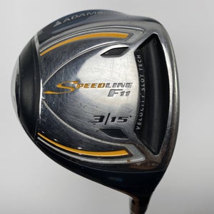Adams Speedline F11 Titanium 3 Fairway Wood 15* Aldila Voodoo RVS7 Regular RH