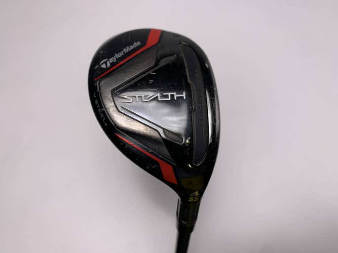 TaylorMade Stealth Rescue 4 Hybrid 22* Fujikura Ventus Black Red 6R Regular RH