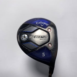 Callaway Big Bertha REVA Womens 5 Fairway Wood 18* Accra 142i M3 Regular RH