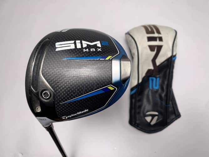TaylorMade SIM2 MAX Driver 9* Diamana T+ Xlink Tech 60g Senior LH HC