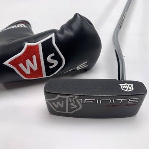 Wilson Infinite West Loop 2024 Putter 41.5" JumboMax Grip Mens RH W/HC