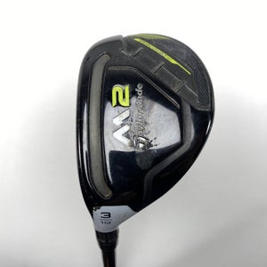 TaylorMade M2 2017 3 Hybrid 19* M2 Reax 75g Stiff Graphite Mens LH