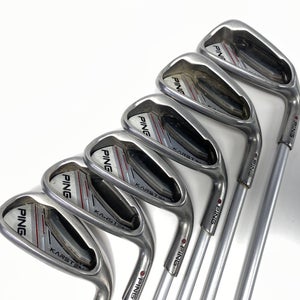 Ping Karsten 2014 Iron Set 7-PW+GW+SW Maroon Dot 5* Up KS 401 Regular RH