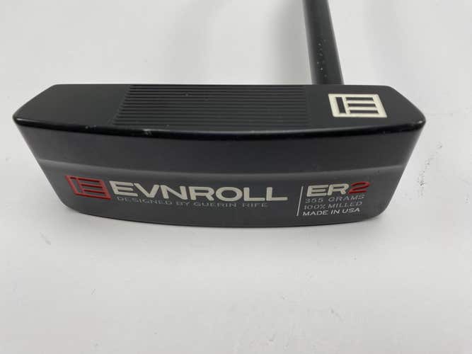 Evnroll ER2 Mid Blade Black Putter 35" Mens RH