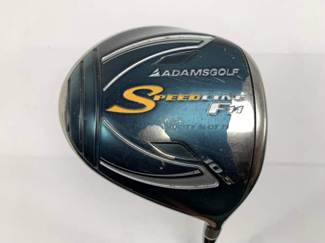 Adams Speedline F11 Driver 10.5* Aldila Voodoo SVS6 Stiff Graphite Mens RH