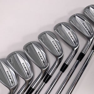 Cobra KING Forged CB 2023 Iron Set 4-PW KBS $-Taper 120 Stiff Steel Mens RH