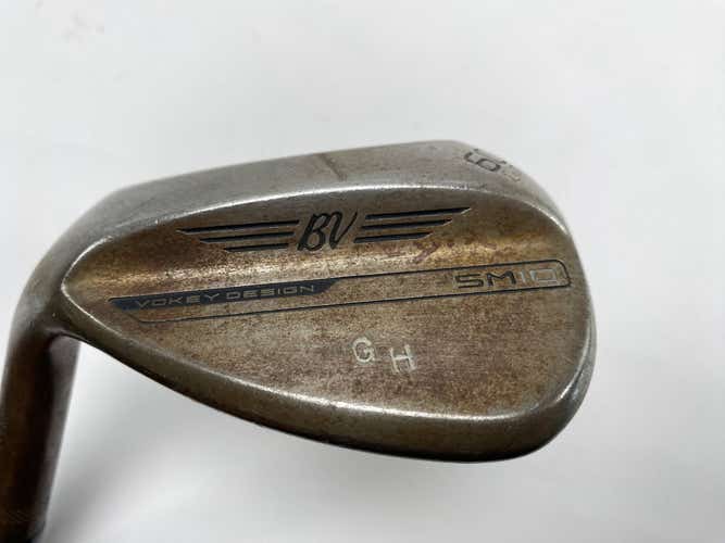 Titleist Vokey SM10 Raw Wedge 60* 4 DG S400 Tour Issue Stiff Mens LH- Tour Issue