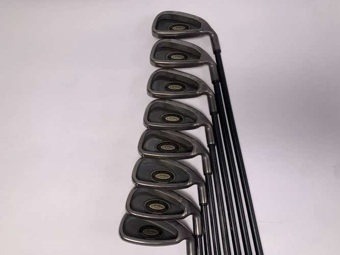 Callaway Big Bertha Tungsten Titanium Iron Set 3-PW RCH 96 Regular RH
