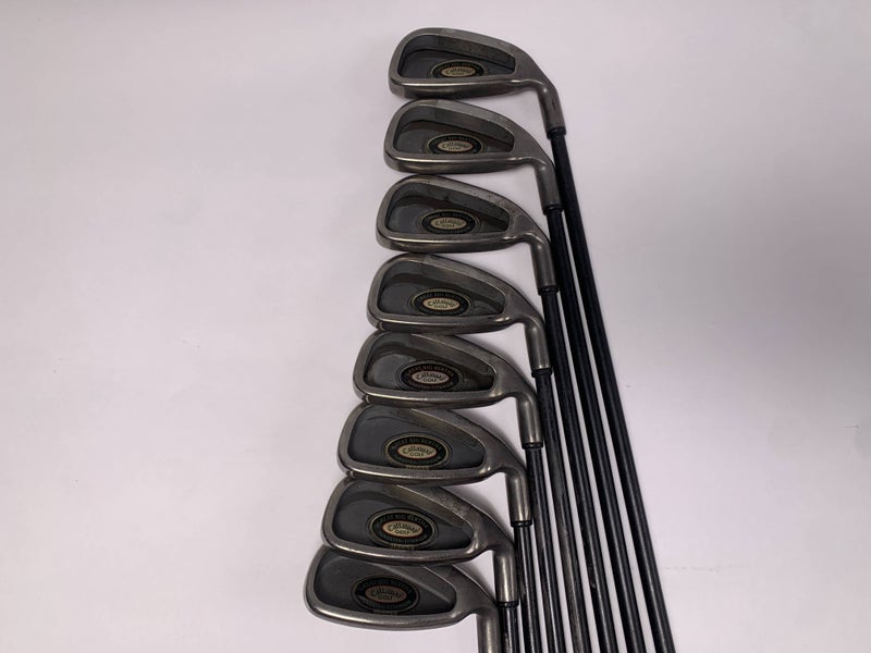 Callaway Big Bertha Tungsten Titanium Iron Set 3-PW RCH 96 Regular RH